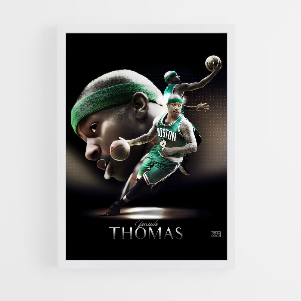 Poster L'Élan Vert – affiche Basketball (vue 3)